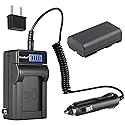 Kastar 1-Pack BP-915 Battery and LCD AC Charger Compatible with Phase One P45 Plus P45+, Phase One P65, Phase One P65 Plus P65+, Phase One XF 70301