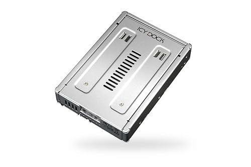ICY DOCK Enterprise Full Metal 2.5" to 3.5" SAS / SATA (22pin) HDD & SSD Converter / Mounting Kit for Internal 3.5" Drive Bay | EZConvert Pro