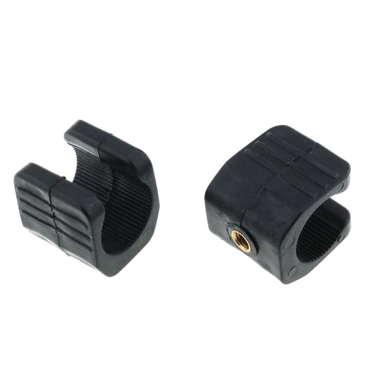 E-outstanding Flashlight Mounting Bracket 2PCS U Shaped Clip Mount Clamp for Tripod Monopod, Bicycle Torch Grip Stand Outdoor Travel Light Lamp Holder