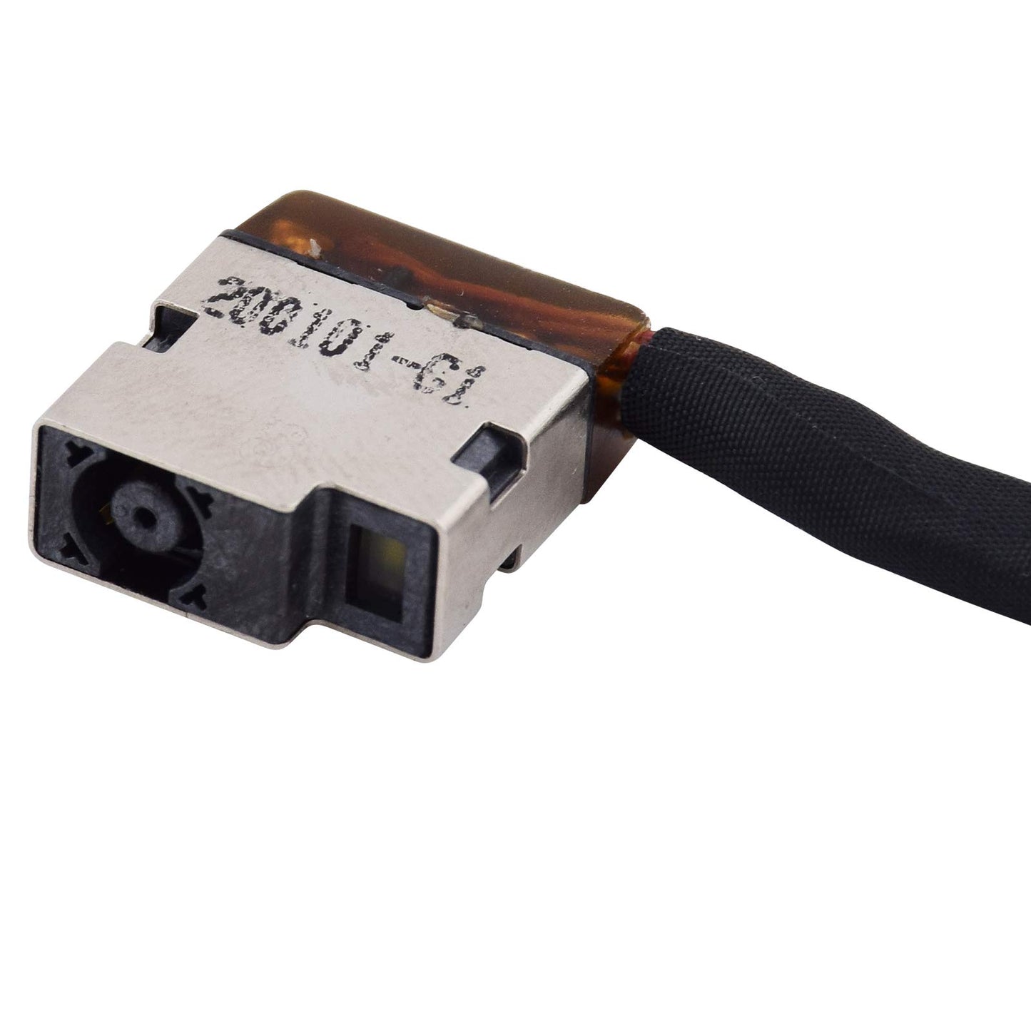 SUNMALL 799736-F57 799736-Y57 DC Jack Power Plug In Charging Port Connector Socket with Wire Cable Harness Compatible with hp 15-AC 15-AC163NR