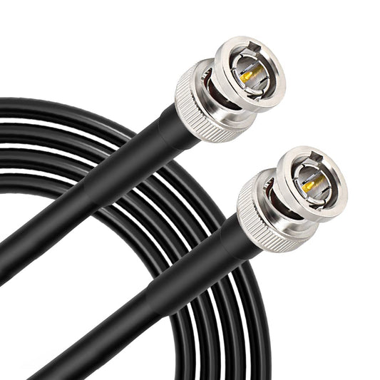 XRDS -RF SDI Cables 50FT, HD-SDI Cable 75 Ohm BNC Male to BNC Male Video Coaxial Cable for Video Surveillance Camera CCTV System