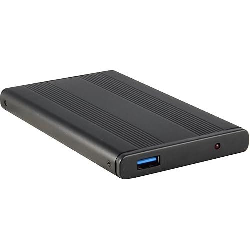 JacobsParts E25-C USB 3.0 2.5 Inch SATA Hard Drive External Enclosure