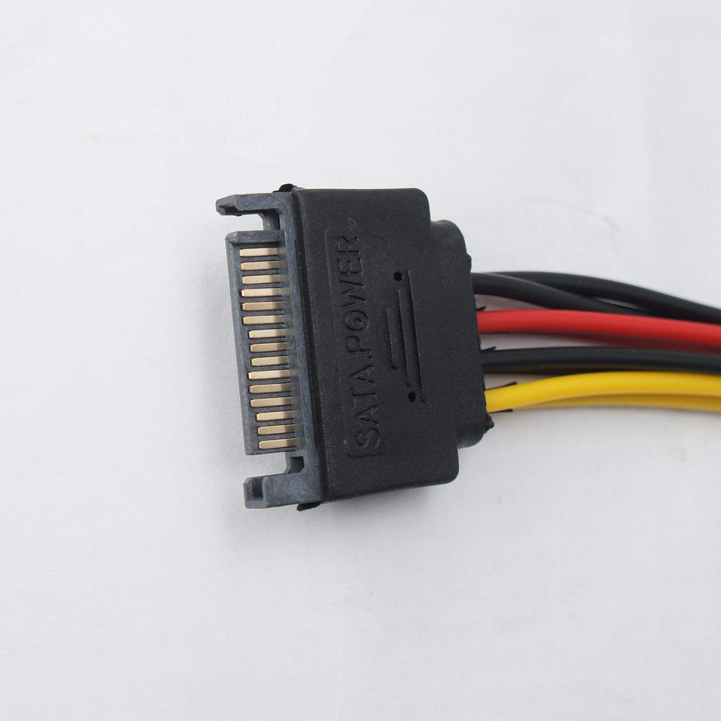 JacobsParts SATA Power Splitter Cable 15-Pin Male to Female