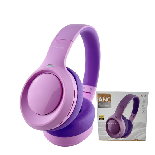 YUSONIC Active Noise Cancelling Headphones for Girls, 70H Play Time, Safe Volume 94dB, Bluetooth 6.0, Hybird ANC Kids Headphones Wireless…