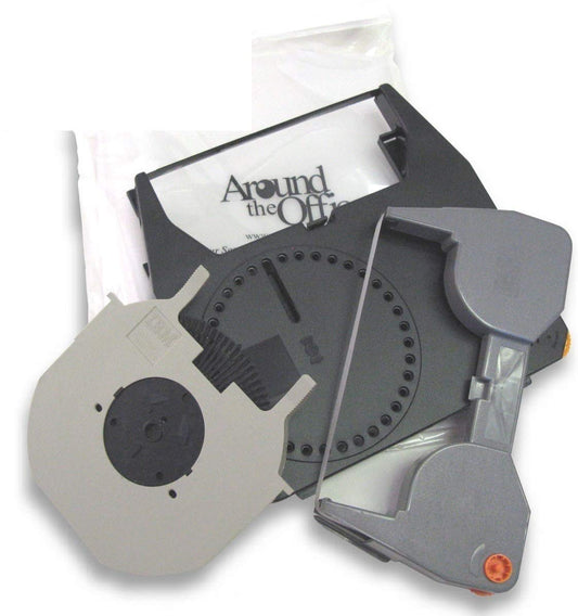 Around The Office Compatible Replacement for IBM WHEELWRITER-5 Typewriter Courier 10 Printwheel Daisywheel 1 Ribbon 1 Correction Tape & Dust Cover