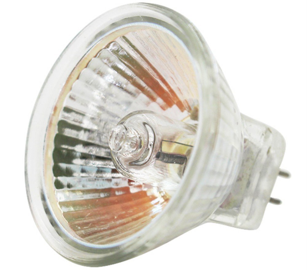MR16 Halogen Bulbs 10 Pack 10W 12V Halogen Light MR16 GU5.3 Bi-Pin Base Halogen Lamp 12 Volt Halogen Spotlight Bulbs for Accent Track Landscape