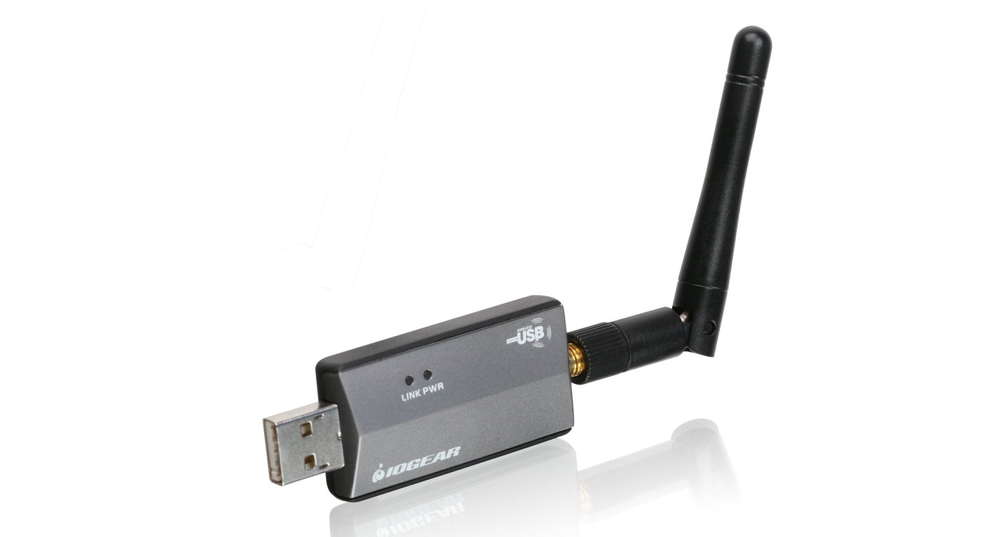 IOGEAR Wireless USB 2.0 Adapter GUWA200 (Grey)