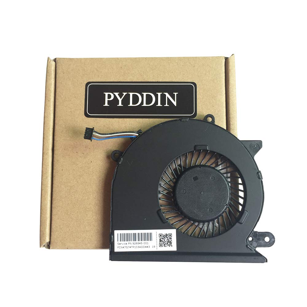 New CPU Cooling Fan Intended for HP Pavilion 15-CD 17-AR Series Laptop 926845-001 TPN-Q190 TPN-Q192 DC5V