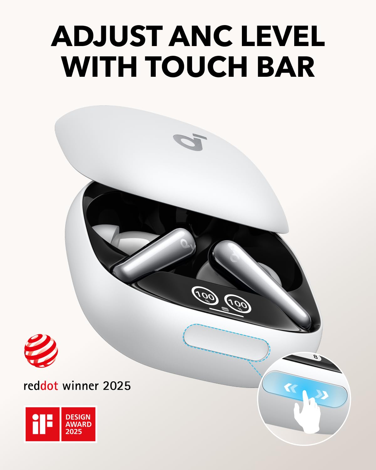 Soundcore Liberty 4 Pro by Anker Noise Cancelling Wireless Earbuds