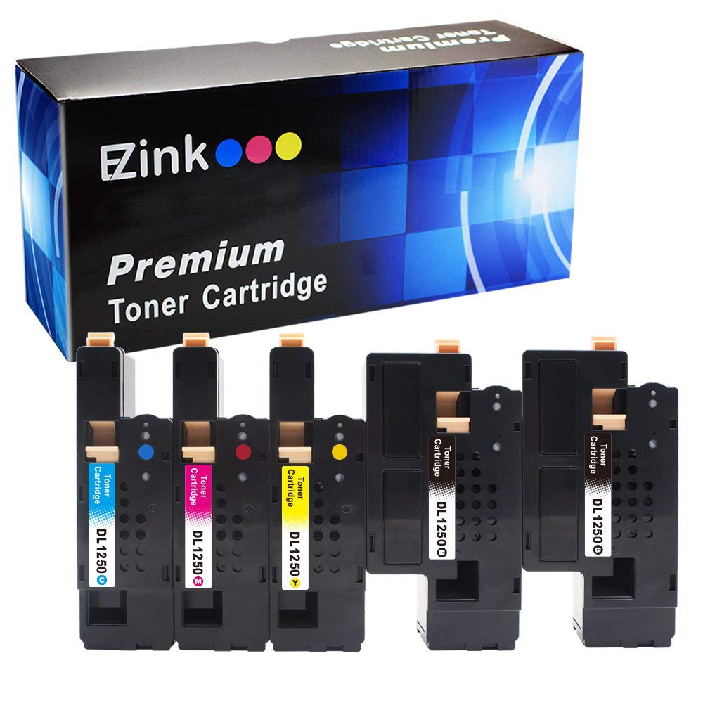 E-Z Ink (TM Compatible Toner Cartridge Replacement for 1250 810WH C5GC3 XMX5D WM2JC to use with 1250c C1760nw C1765nfw 1350cnw 1355cn 1355cnw