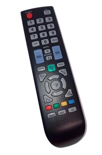 Replaced Remote Control Compatible for Samsung LN22B360C8D LN32B350 LS19CFNKFY/ZA LS25EMKUY/ZA L25EMNKUYZA TV
