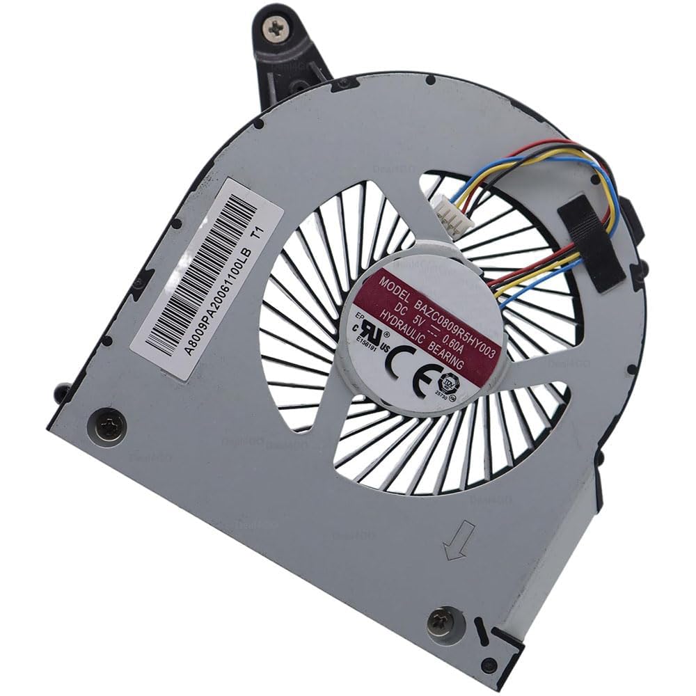 CPU Cooling Fan BAZC0809R5HY003 FB08009M05SPA Replacement for Intel NUC 11 Panther Canyon Mini PC NUC11PAHi5 NUC11PAHi7