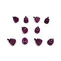 Primeonly27 10x Anodized Aluminum Computer Case Thumbscrews 6-32 Thread Computer Cover Power Supply PCI Slots Hard Drives DIY Purple