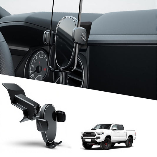 Phone Mount for Toyota Tacoma (2016-2023, 3rd Gen), 360° Adjustable Dashboard Phone Holder, Hands Free Car Smartphone Mount for iPhone, Google