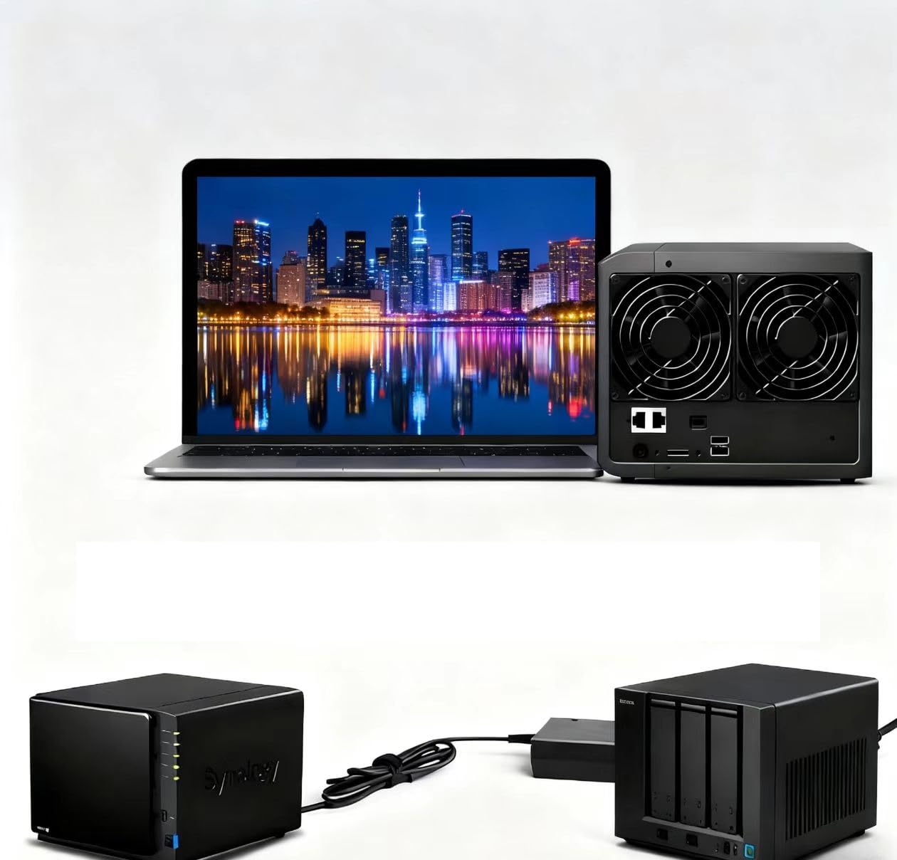 12V10A 4-Pin AC/DC Adapter for Synology NAS DiskStation DS1520+DS916+ DS918+ DS920+ DS923+ DS420+ DS423+ DS620slim DS720+ DS418 DS718+ DS1019+ NAS…