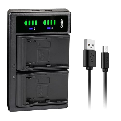 Kastar SB-L320 LTD2 USB Battery Charger Replacement for Samsung SC-L520, SC-L530, SC-L550, SC-L600, SC-L610, SC-L630, SC-L650, SC-L700, SC-L710