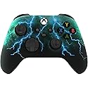 Xbox Series & One Soft Touch Design Custom Gaming Controller for Xbox Series & One -Soft Shell for Comfort Grip X - (Lightning)