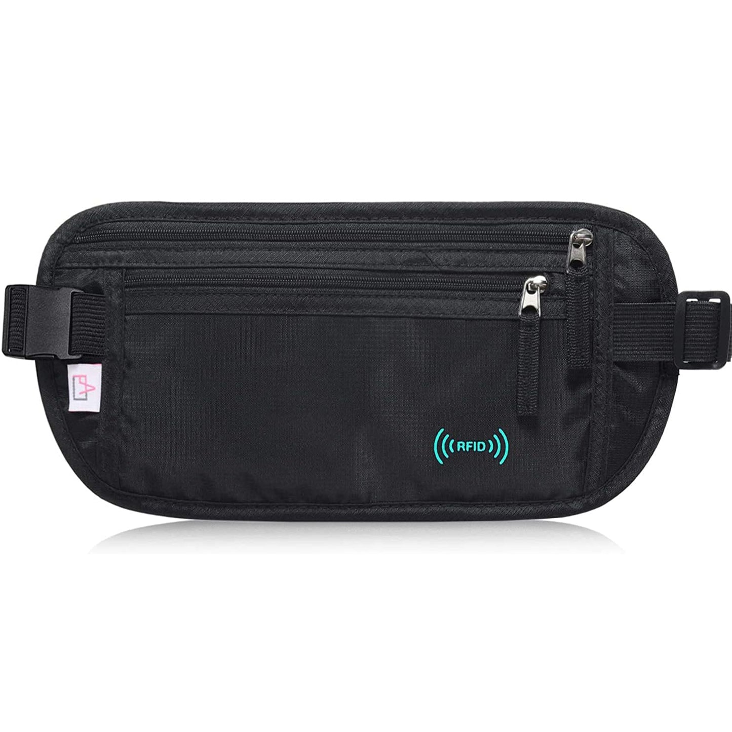 Passport Holder Money Belt – Secure Hidden Travel Wallet & Undercover Fanny Pack with RFID Blocking for Safe Travel