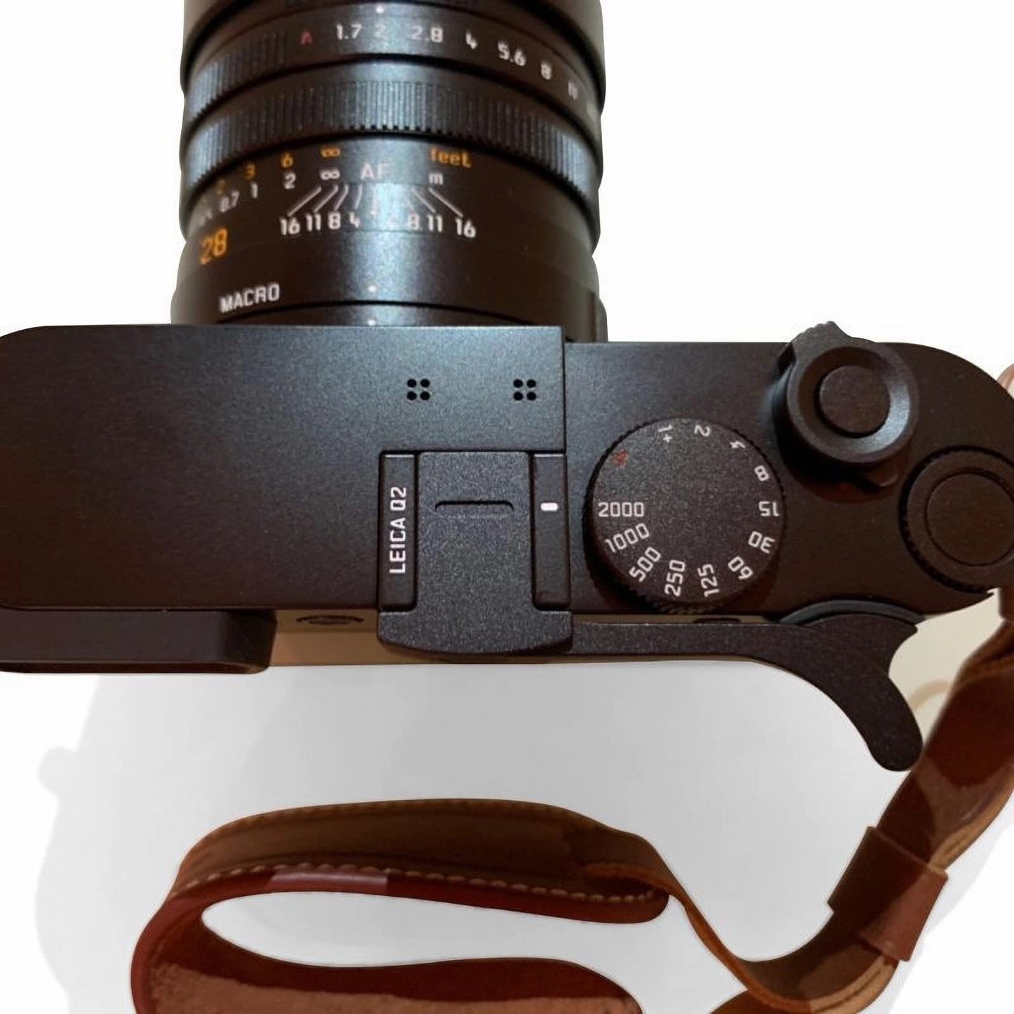 YEWOOP LQ2-G Thumb Stand Metal Thumbs Up Grip Compatible with Leica Q2 Better Balance & Grip Convenience, Camera Black Handgrip (Black Leica Q2 Hot