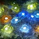 Cynzia Beach Ocean Fishes String Light, 40LED Decoration Lights USB Plug in with 8 Modes Remote Control, Waterproof Fairy Lights for Bedroom Party