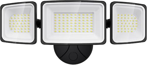 Onforu 130W LED Security Light, 13000LM Outdoor Indoor Flood Light Switch Controlled, IP65 Waterproof LED Exterior Floodlight, 6500K White Wall Mount