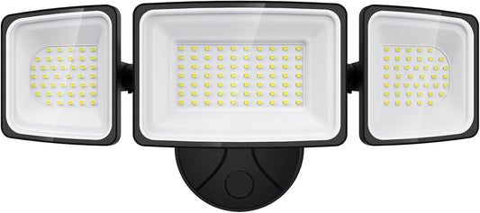 Onforu 130W LED Security Light, 13000LM Outdoor Indoor Flood Light Switch Controlled, IP65 Waterproof LED Exterior Floodlight, 6500K White Wall Mount