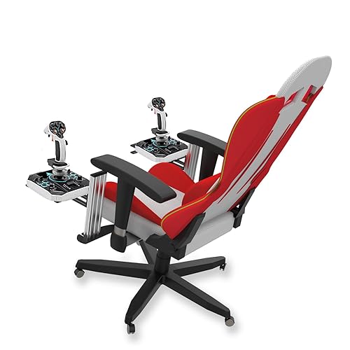 Avisiri 2 Set The Metal Joystick Mount for Gaming Chair, Flight Sim Game Joystick, Throttle & Hotas Systems Fits for Logitech G X56, X52, Thrustmaster