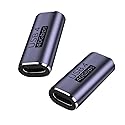 POHFP [240W/40Gb] USB C Female to Female Adapter, Type C Female to Female Adapter Extender Compatible with Thunderbolt 4/3, Support up to 240W…