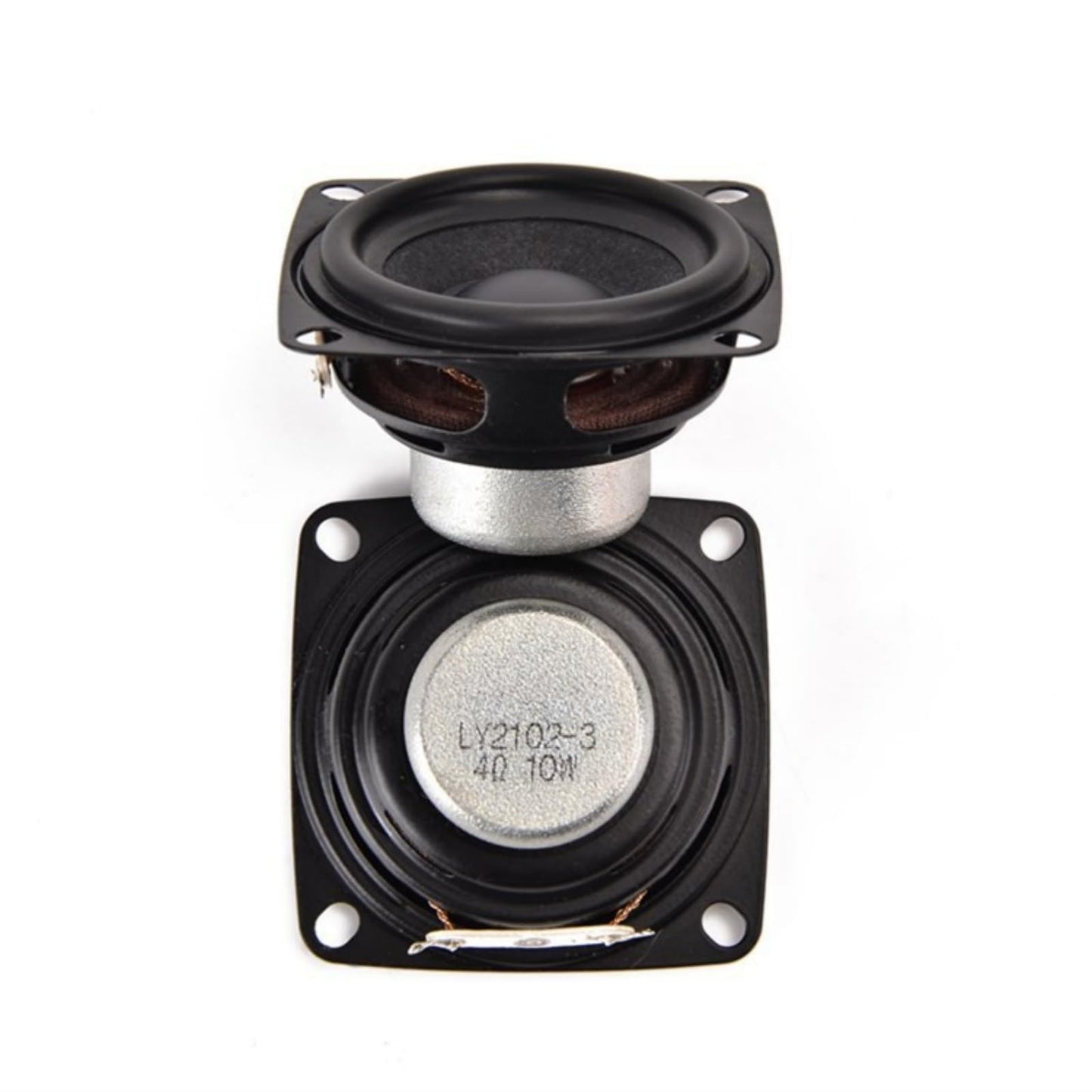 2 pcs 2 inch 53mm 4? 10W Flat-Dome Dual-Magnet Full-Range Speaker Drivers for Bluetooth Speakers