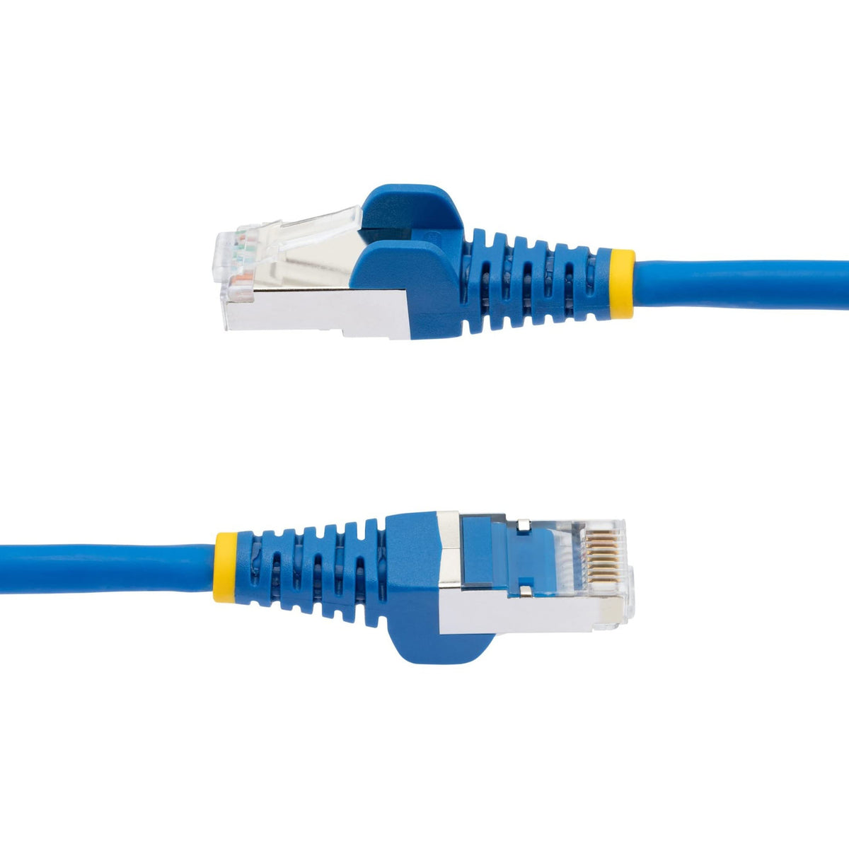 StarTech 15ft Cat6a Snagless Ethernet Cable, S/FTP, 100W PoE, LSZH, Blue