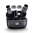 METTOMUS T1 mini Wireless Lavalier Microphone for iPhone/Android/iPad, 3-Level Noise Reduction, 30H Battery Life, AI Voice Changer, Lapel Microphone