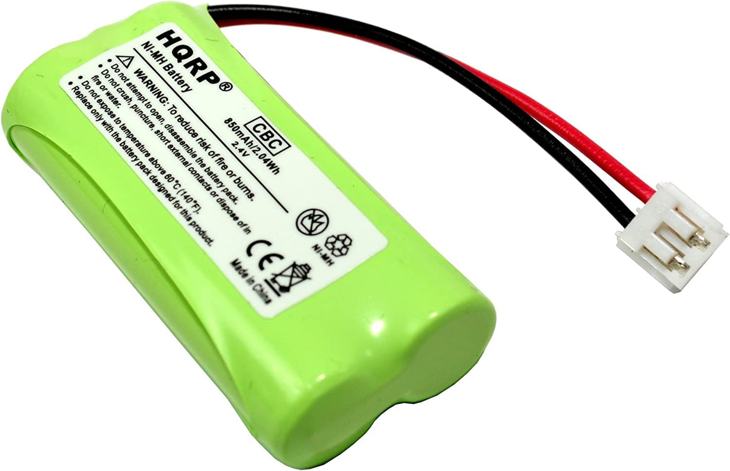 HQRP 10-Pack Cordless Phone Battery Compatible with VTECH BT183348 BT283348 89-1326-00-00 89-1300-00-00 8913260000 89-1300-01-00 89-1330-01-00