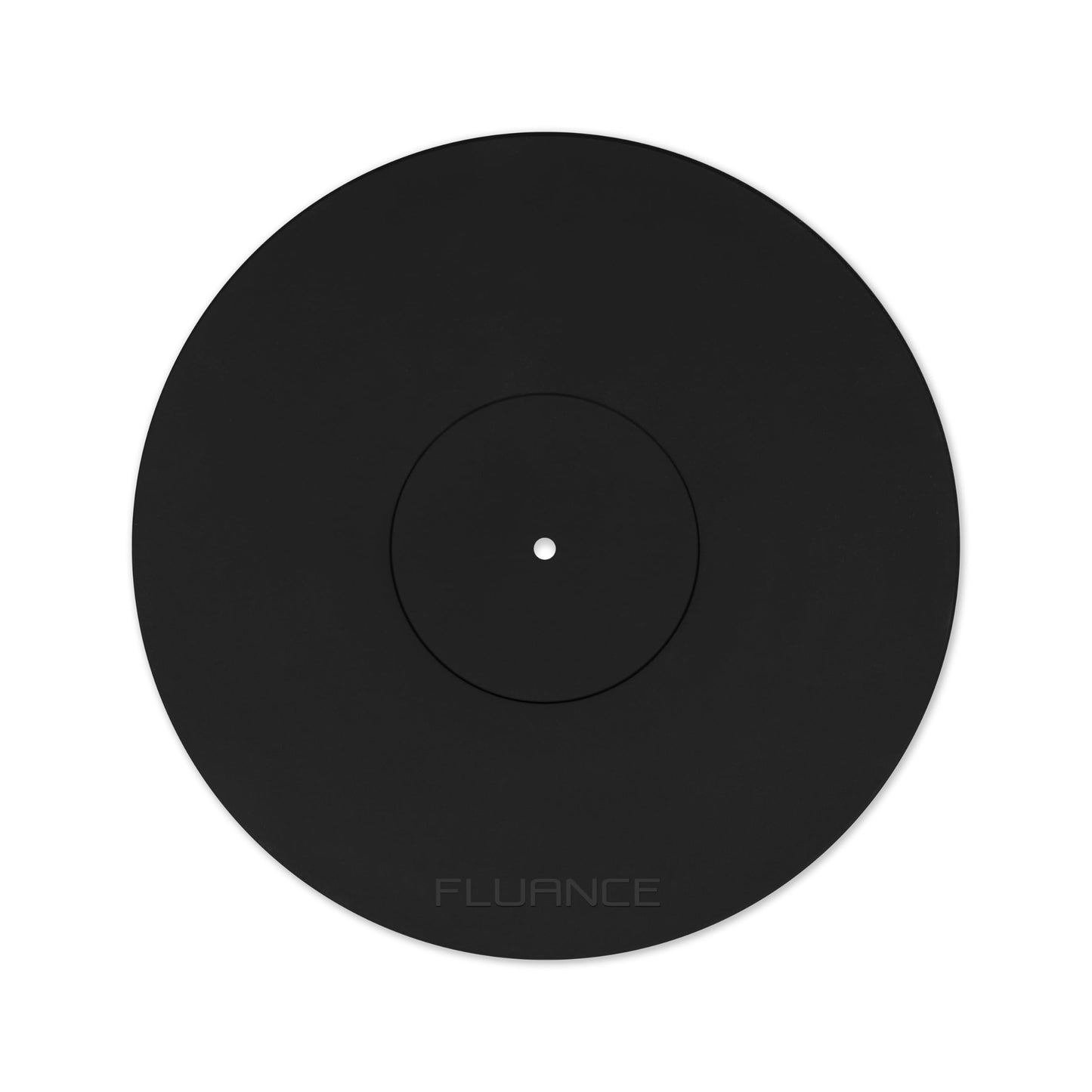 Fluance Turntable Platter Mat (Rubber Black) - Durable Audiophile Grade Silicone Design for Vinyl Record Players (PFHTRP)