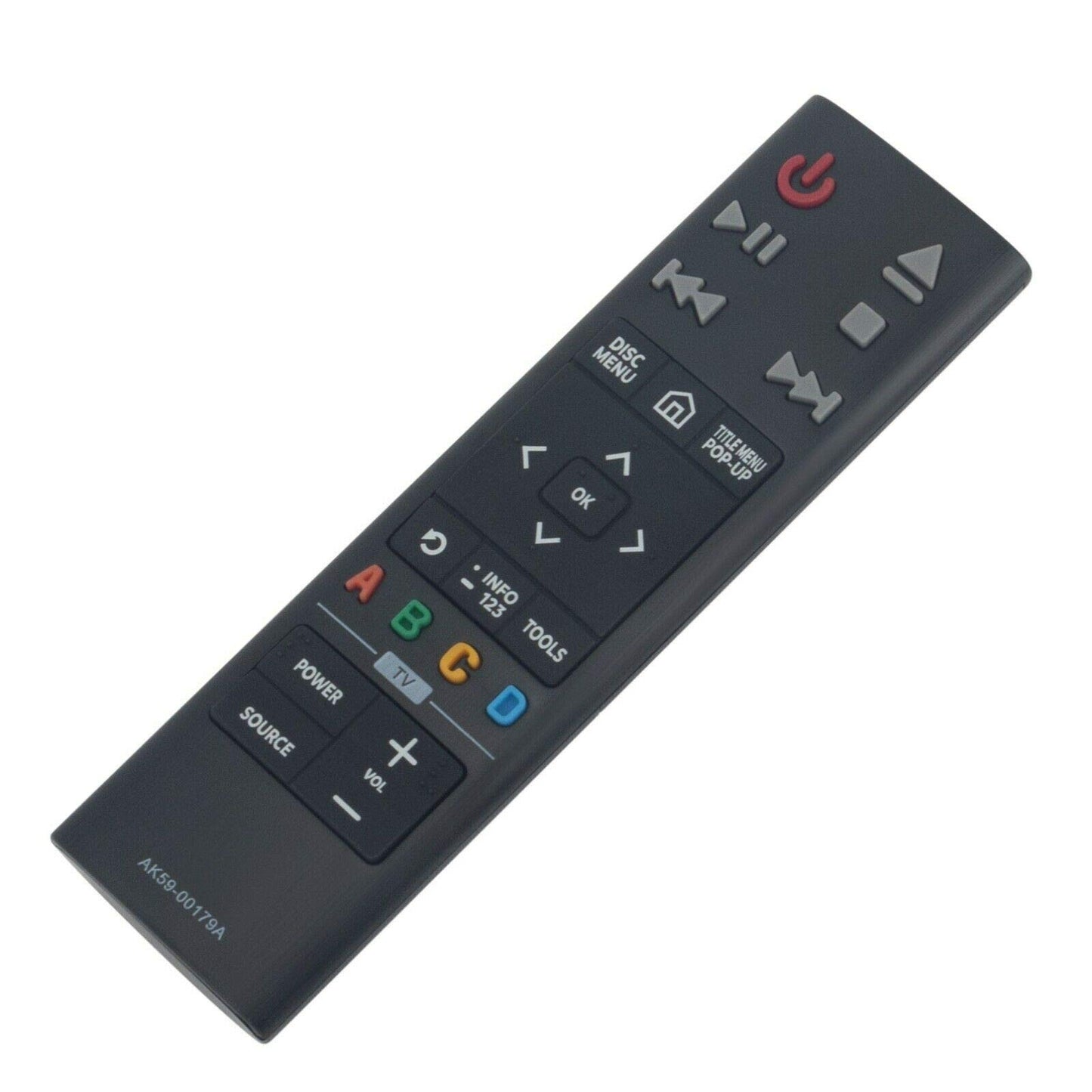 AK59-00179A Replace Remote for Samsung DVD Player UBD-KM85C UBD-K8500 UBD-KM85CZA