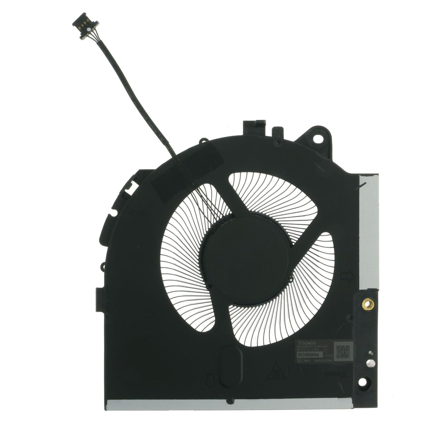 CPU+GPU Cooling Fan Replacement for Dell Alienware M17 R5 2022 Year MG75091V1-C080-S9A MG75091V1-C090-S9A 5K24054NA4 5K24054OLR DC 12V