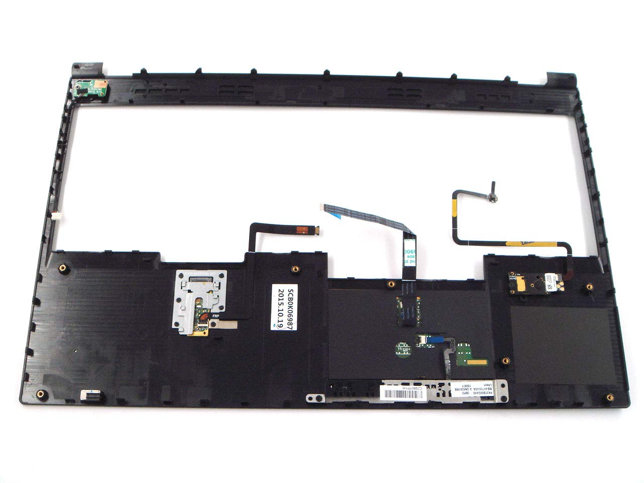 Genuine Parts for Lenovo ThinkPad P51 15 inch Upper case Palmrest Keyboard Bezel with Fingerprint and Color Sensor 01HY708