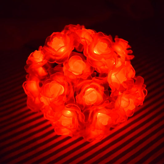 Hann® 30 LEDs Solar String Landscape Lights 20FT Romantic Rose Solar LED Patio String Waterproof Christmas Lights Outdoor Solar Powered Lamp