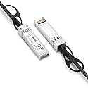 QINIYEK 10G SFP+ DAC Twinax Cable, Direct Attach Copper(DAC) Passive Cable, Compatible with Cisco SFP-H10GB-CU 1M, Ubiquiti UniFi, Supermicro