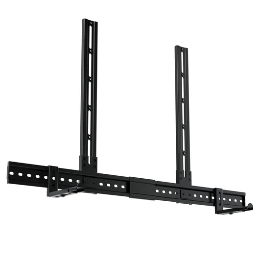 ECHOGEAR XL Soundbar Mount for Speakers up to 20lbs - Attaches to TVs up to 86” or Wood Studs 16-24”- Universal Design & 2.6” Extension for Dolby