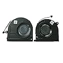 PYDDIN (1 Pair Fan) New CPU GPU Cooling Fan Intended for Dell Inspiron 7500 7501, Vostro 7500 Series Laptop Fan 0KGH4R 0YND40 DC5V