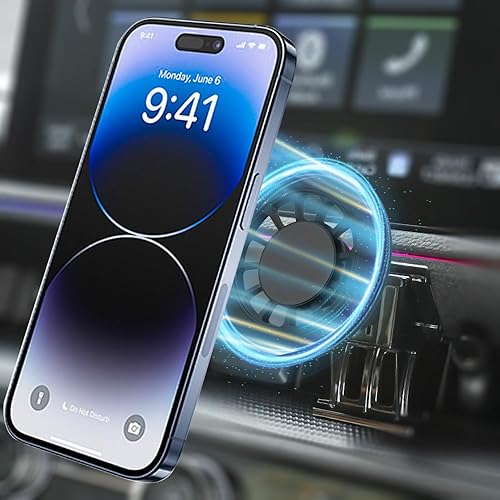 Zchan Car Phone Holder Mount for Honda CRV 2023-2026 Car Accessories Car Mount 360°Rotation for Car Phone Holder Magnetic Hands Free Compatible