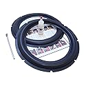 Springfield Speaker 12" Subwoofer Foam Surround Repair Kit - 2 Speaker Kit - Compatible with Rockford Fosgate Punch, HE2, RFP 3412 3812-12 Inch