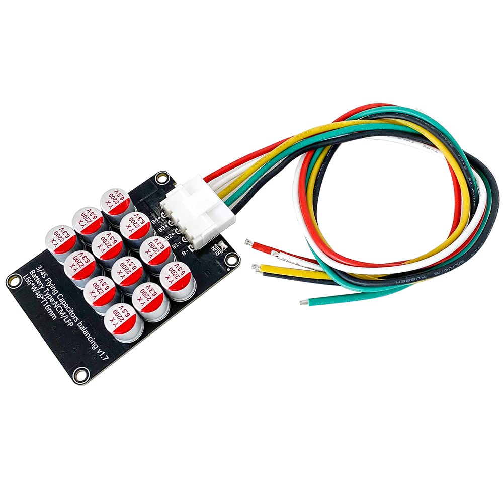 3S 4S 5.5A Capacitor Active Equalizer Balancer Lifepo4 Lithium Lipo Battery Energy Transfer Active Equalization Whole Group Balancer