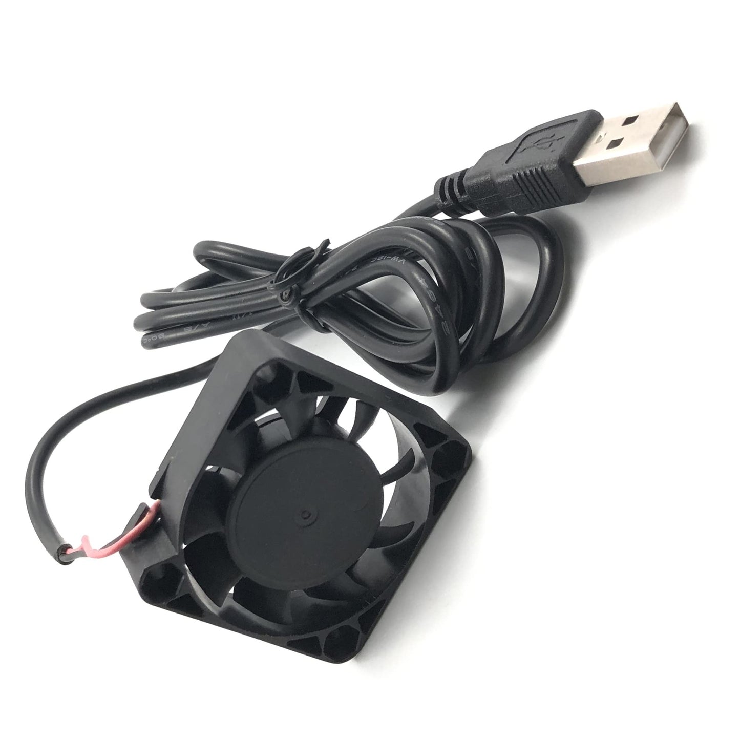 FainWan 2-Pack 40mm x10mm DC 5V USB Brushless Cooling Fan, Dual Ball Bearing, Quiet Operation, 4010 Small Computer Fan 100cm Wire