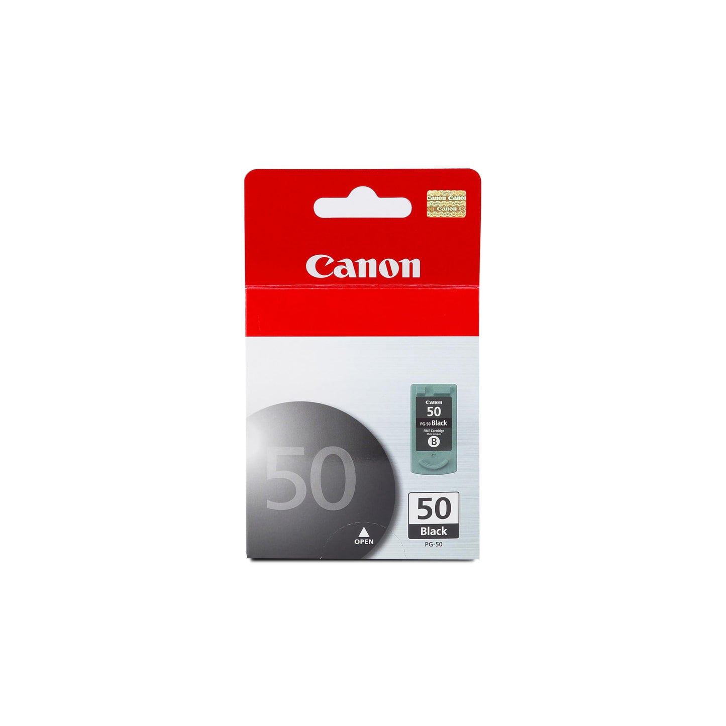 Canon PG-50 Genuine Black Ink Cartridge, Compatible with MX310/300, MP460/150/160/170/180/450, JX200/210P