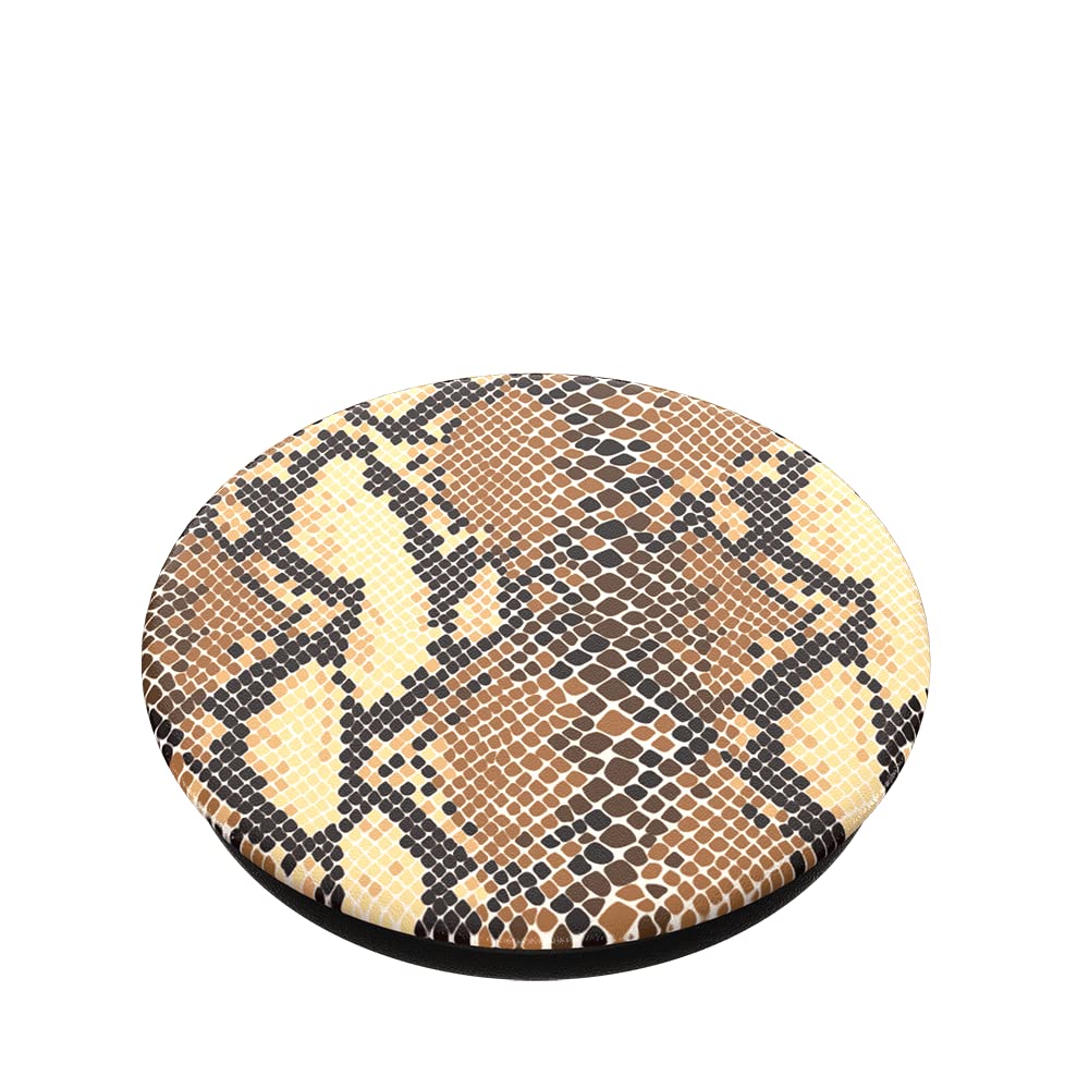 PopSockets PopTop Phone Grip, Top Only (Base Sold Separately), Fun - Python Chic