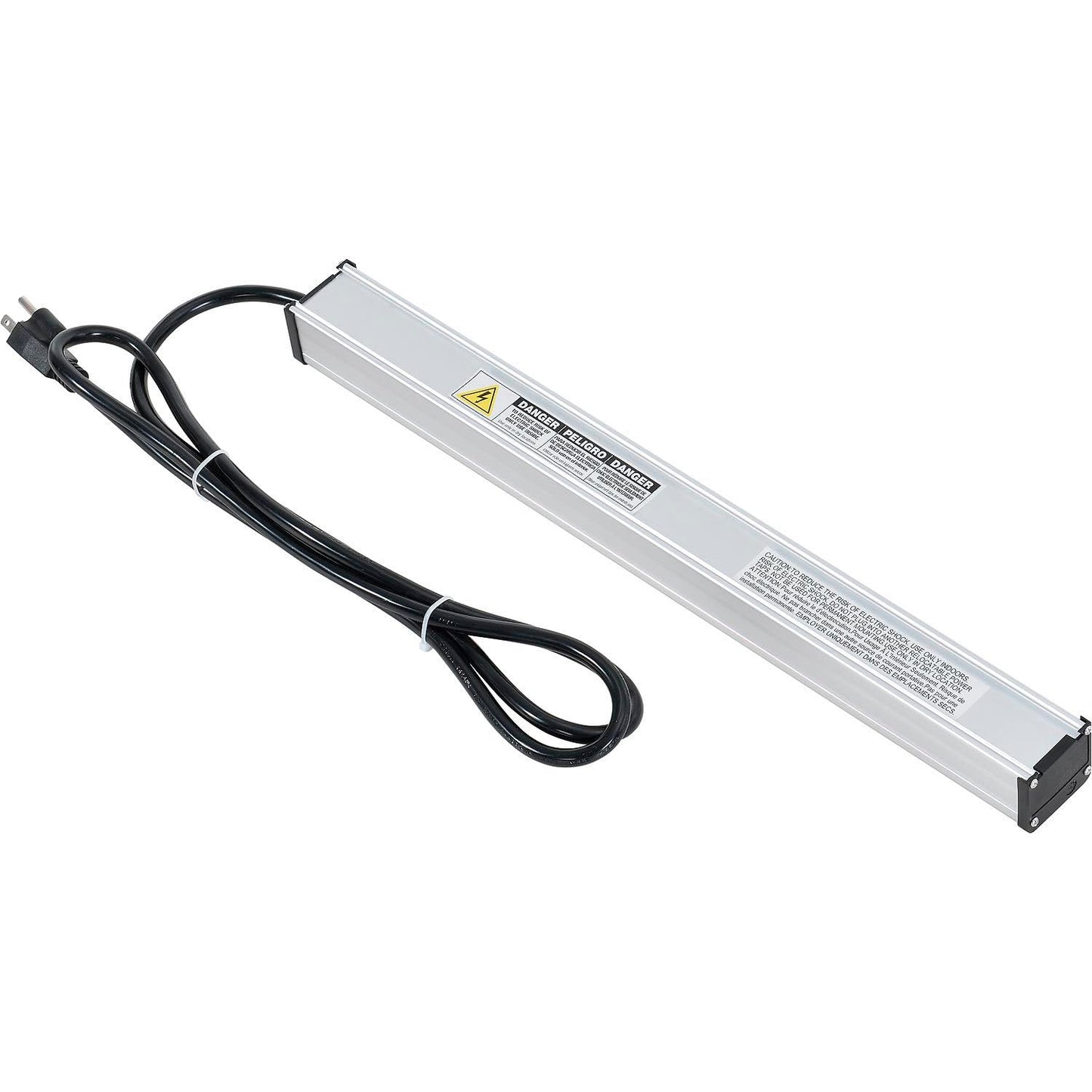 Global Industrial 19" 7 Outlet Aluminum Power Strip with 6-ft Cord ETL/cETL
