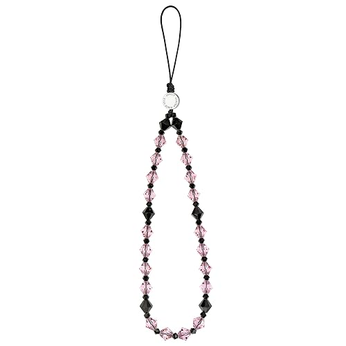 SENLLY Wristlet Phone Lanyard Charm, Selected K9 Crystal Wrist Strap, Use Stainless Steel Hardware, Jewel Gift for Women