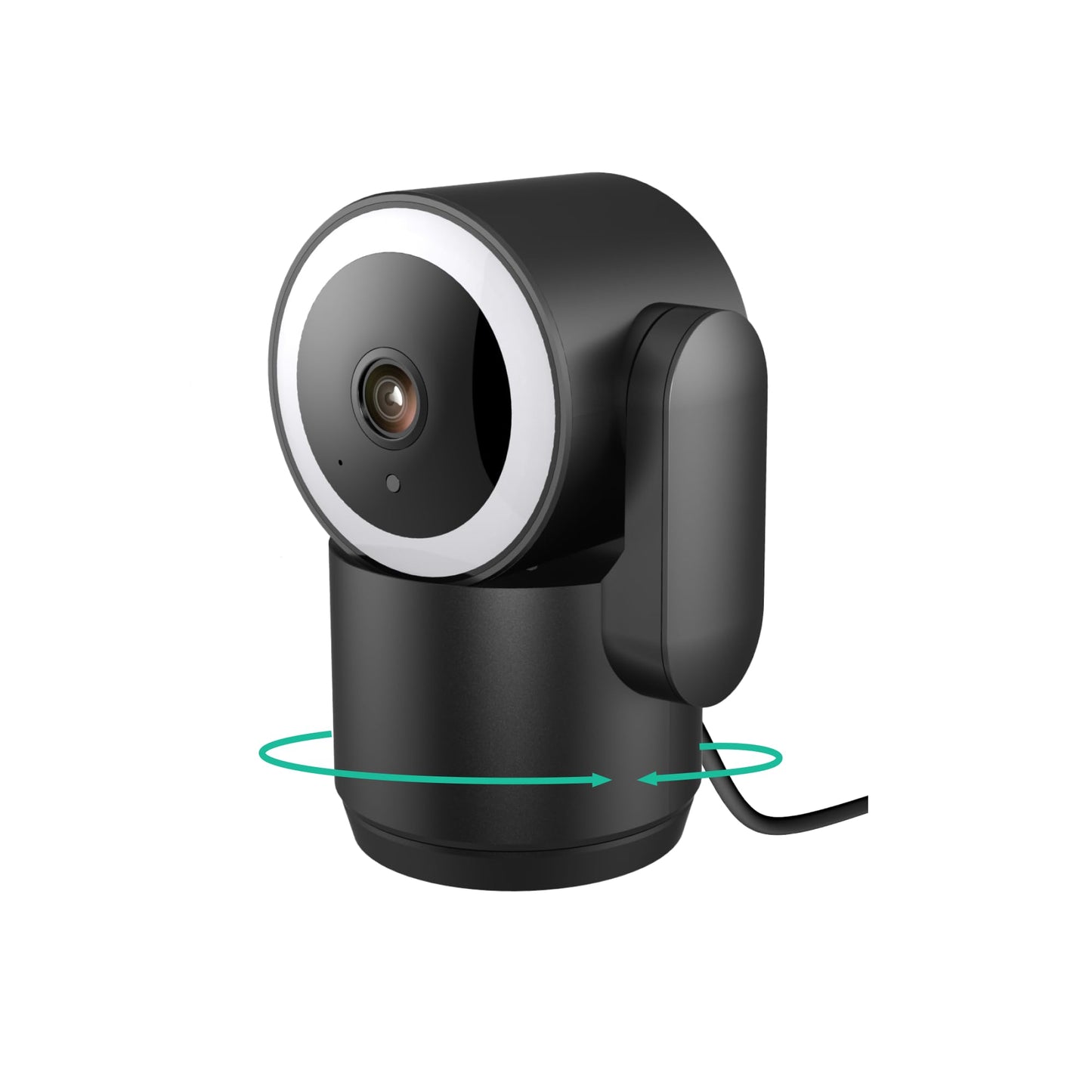 Luna 2K Indoor Cameras for Home Security, 2.4GHz & 5GHz WiFi, 360-Degree Pan-Tilt, Built-in Spotlight, Human Auto Tracking, Siren, Pet/Dog/Baby Camera