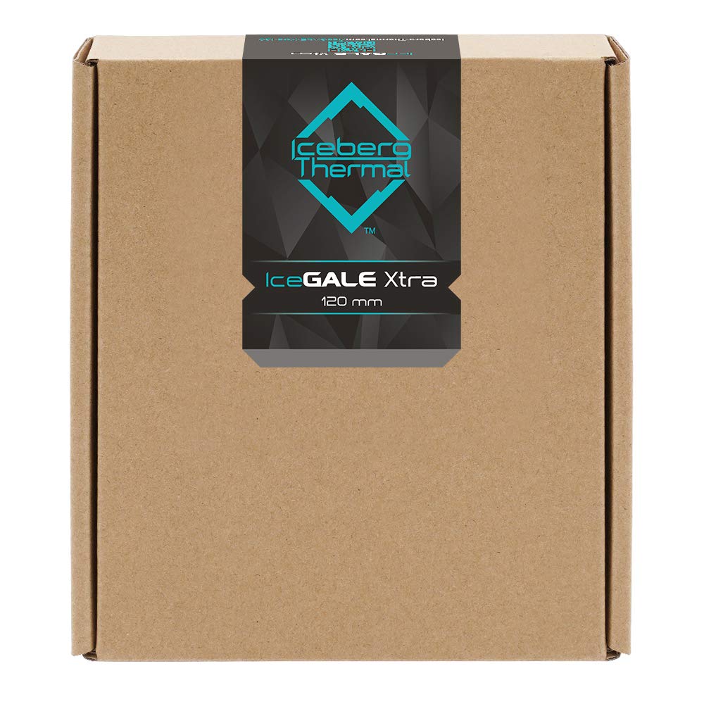 Iceberg Thermal IceGALE Xtra 120mm PWM High Performance Case Fan (Gray)